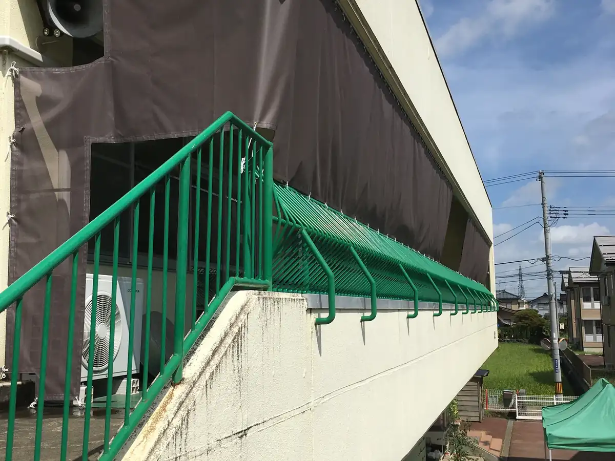 テント施工の写真