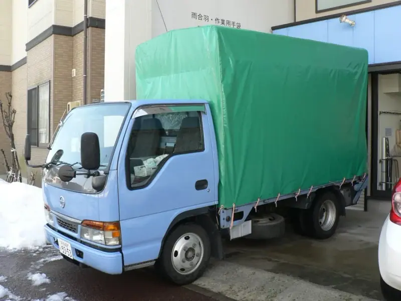 トラックシートの施工写真