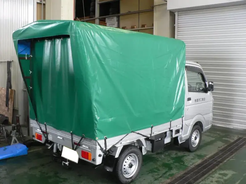 トラックシートの施工写真